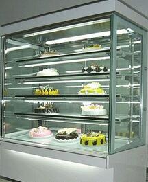 促销面点应当采用组合塑料材质的超市面点柜