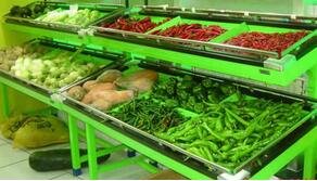 超市蔬菜架的清洁方法