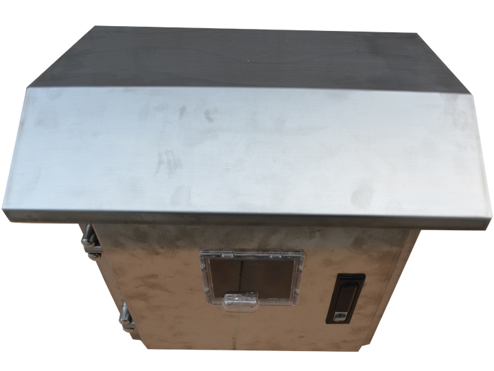 304不锈钢配电柜户外双层防雨电箱落地控制箱-1