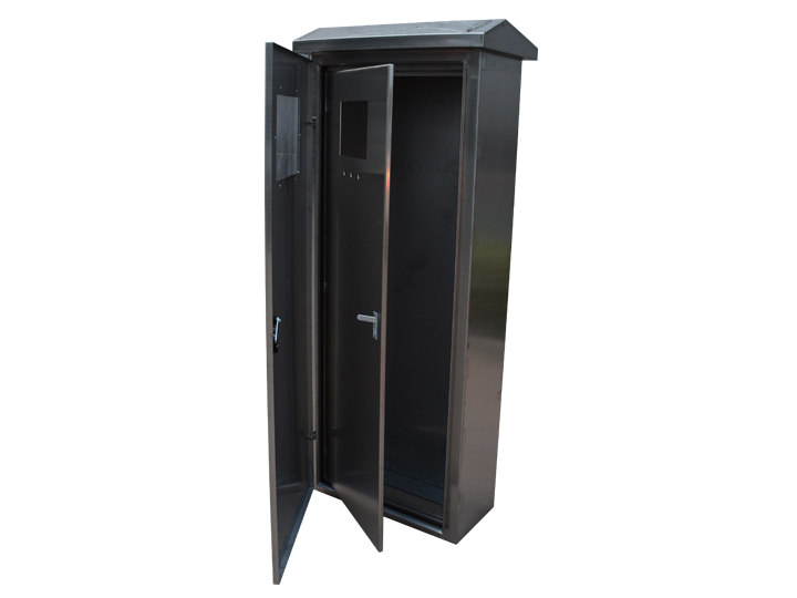 304不锈钢配电柜户外双层防雨电箱落地控制箱-2