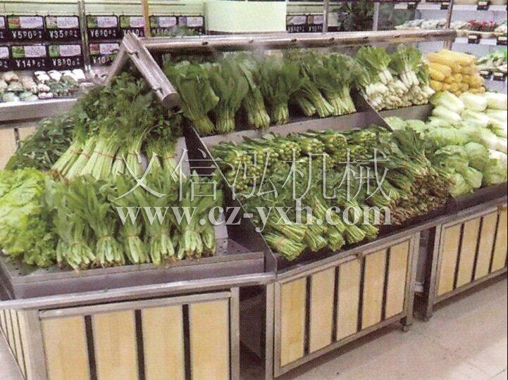 精品蔬菜架的正确清理和温控
